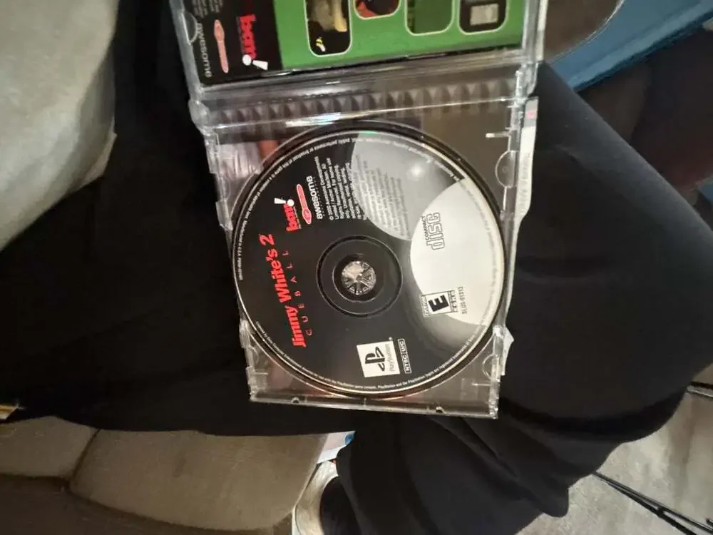 Jimmy White's 2 Cueball - Sony PlayStation 1 (PS1) Black Label CIB